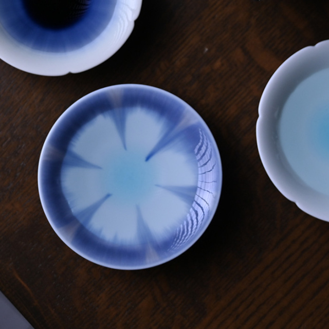 流彩磁盃（YN-028） 作家「永草陽平」