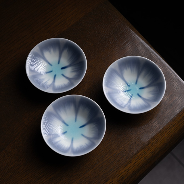 酒器 | 流彩磁盃（YN-075） 作家「永草陽平」