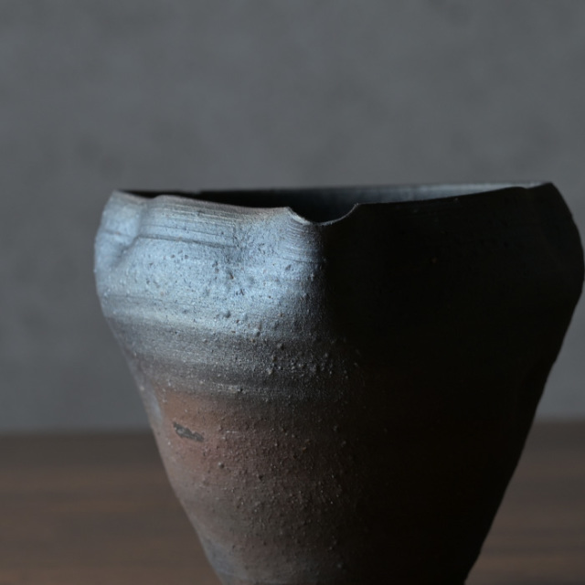焼締片口注器
