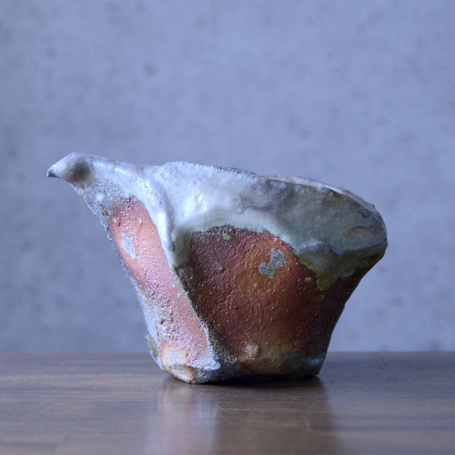 伊賀鎬注器（共箱付A）　作家「新学」