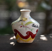 絶品♦︎作家陶器 器 花器 壺 陶器 球形花器 fit=scale-down,w=1200