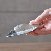 和食器　銀彩葉皿　 作家「中村譲司」