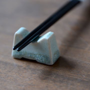 和食器　白翠箸置　 作家「中村譲司」