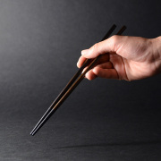 拭漆箸(黒)　作家「野口健」