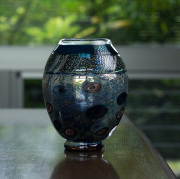 ガラス　花器　鉢