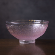 ガラス　抹茶碗　　作家