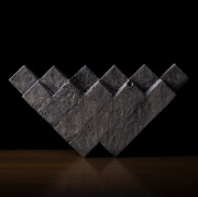 黒土花器《現蹟》(KT-223)　作家「竹内紘三」