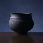花器 | 黒鳴植木鉢　(MOT-004)　作家「田中元将」