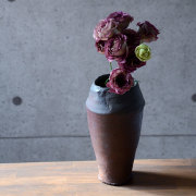 和食器　南蛮花生（共箱付no.1）　作家「川淵直樹」