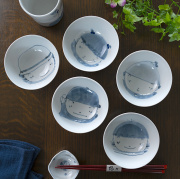 和食器 ごはん茶碗  | 染付こども碗（SK-021）　作家「小長谷節子」