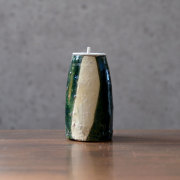 織部茶入A　　作家「横山拓也」