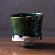 二代横山香寶 虫明焼 茶盌 合箱 しめ縄 抹茶碗 抹茶茶碗 茶道具 茶器 食器 楽天市場】【中古】【茶道具】虫明焼 横山香宝造 茶碗（共箱