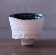 二代横山香寶 虫明焼 馬絵茶盌 茶道具 抹茶碗 抹茶茶碗 横山香宝 茶器 食器 二代横山香寶 虫明焼 馬絵茶盌 茶道具 抹茶碗 抹茶茶碗