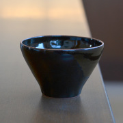 ちゃーさん新品　陶器　陶芸作家　天目の平皿24枚 404 ちゃーさん様 専用新品 陶器 陶芸作家 天目の平皿24枚 404