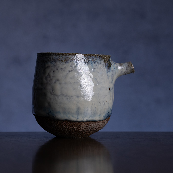 吉田真さん作　陶器の万華鏡(水引) 吉田真さん作 陶器の万華鏡(水引)