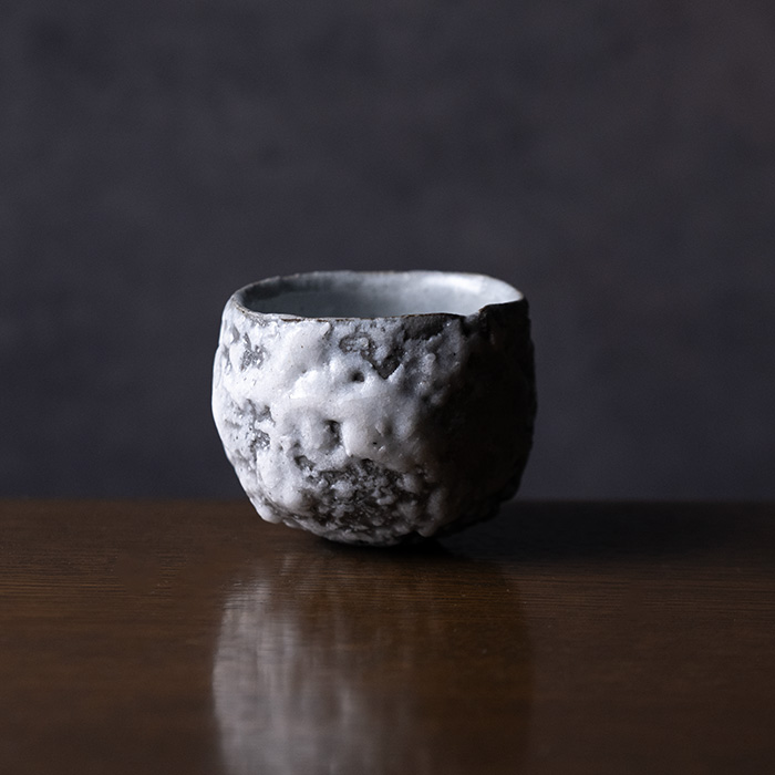 酒器 | 蛇式唐津片口 (MS-073) 作家 「清水万佐年」