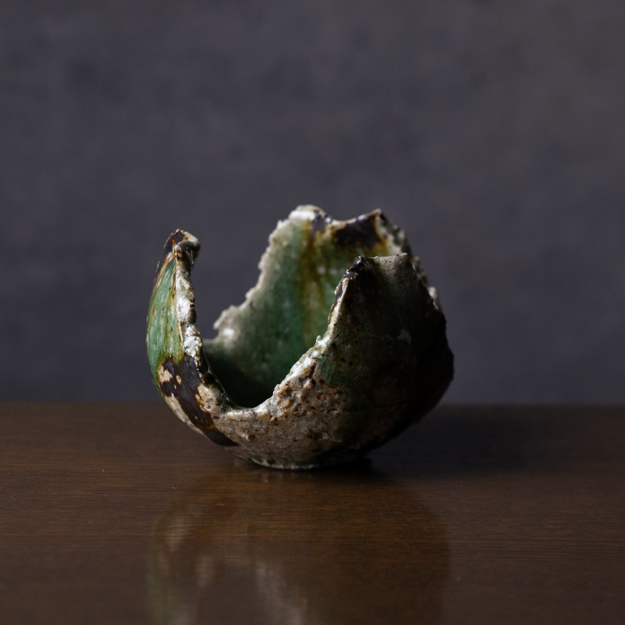 酒器 | 蛇式唐津片口 (MS-073) 作家 「清水万佐年」