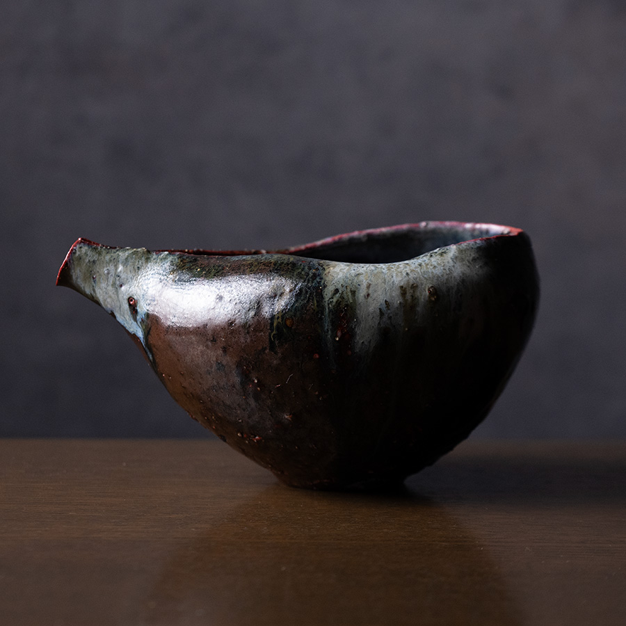酒器 | 丹波片口 (MS-030) 作家 「清水万佐年」