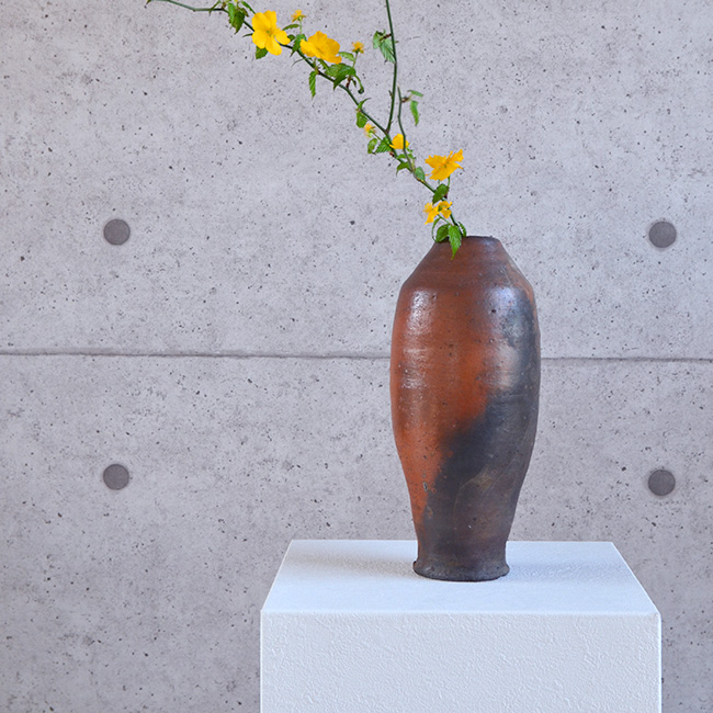 南蛮花生（共箱付）作家「川淵直樹」