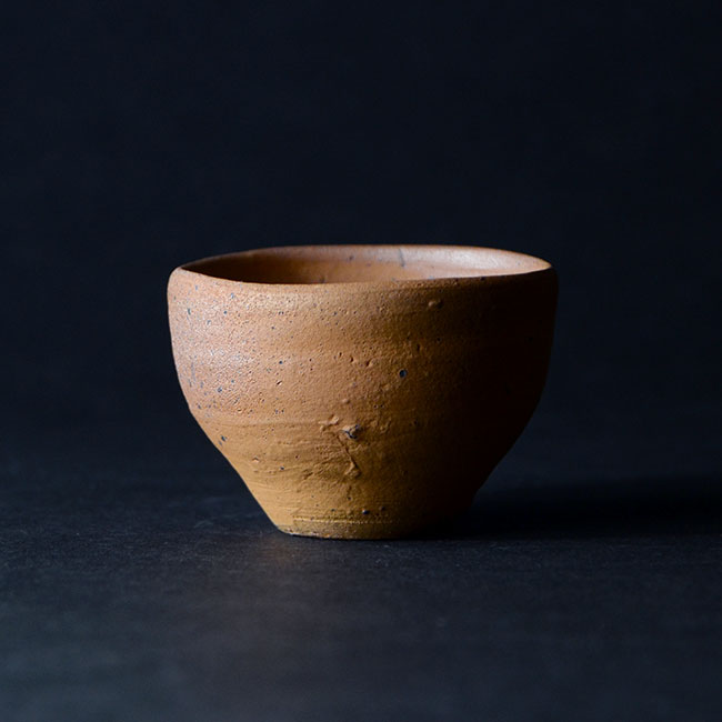 和食器　南蛮酒盃　(共箱付no.19）　作家「川淵直樹」