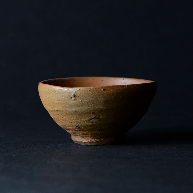 和食器　南蛮酒盃　(共箱付no.6）　作家「川淵直樹」