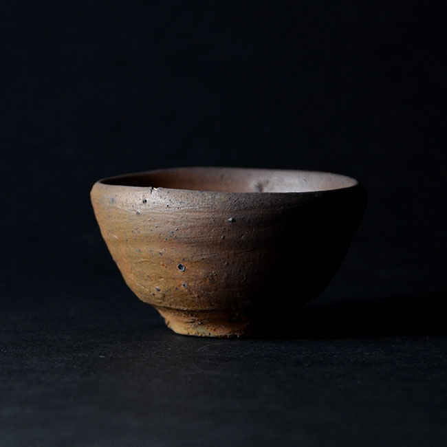 和食器　南蛮酒盃　(共箱付no.7）　作家「川淵直樹」