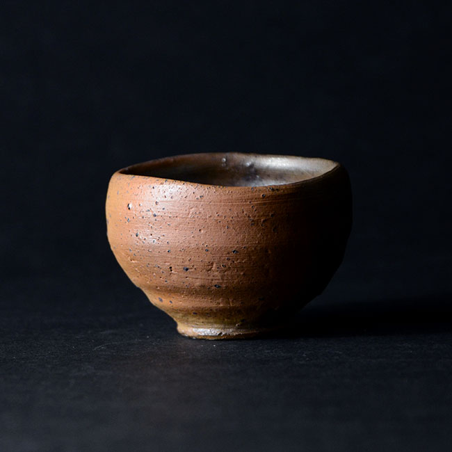 和食器　南蛮酒盃　(共箱付no.12）　作家「川淵直樹」