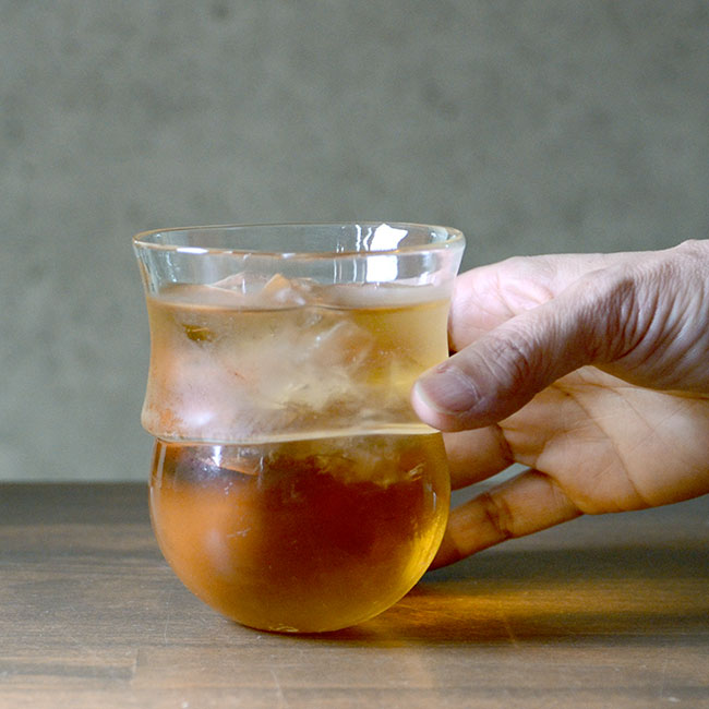 ガラス　DOMAKI “Clear” カップ（丸）　作家「飯田将平」