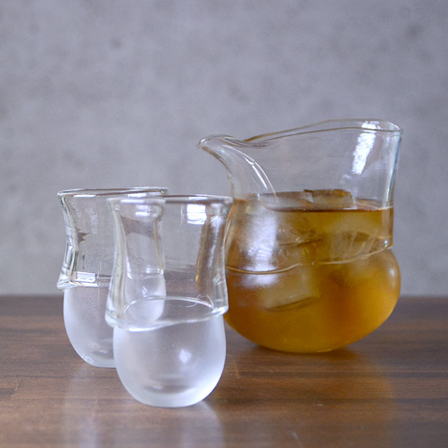 ガラス　DOMAKI “Clear” 酒器揃no.6　作家「飯田将平」
