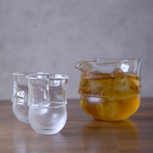 ガラス　DOMAKI “Clear” 酒器揃no.7　作家「飯田将平」