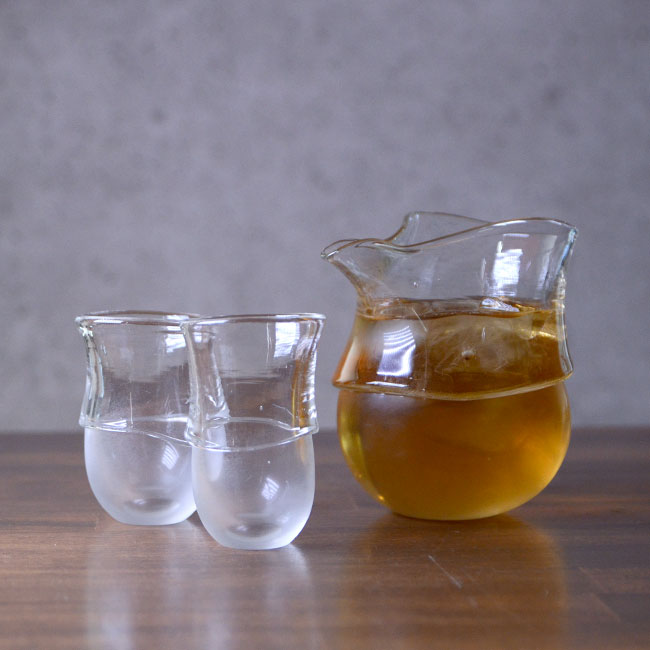 ガラス　DOMAKI “Clear” 酒器揃no.9　作家「飯田将平」