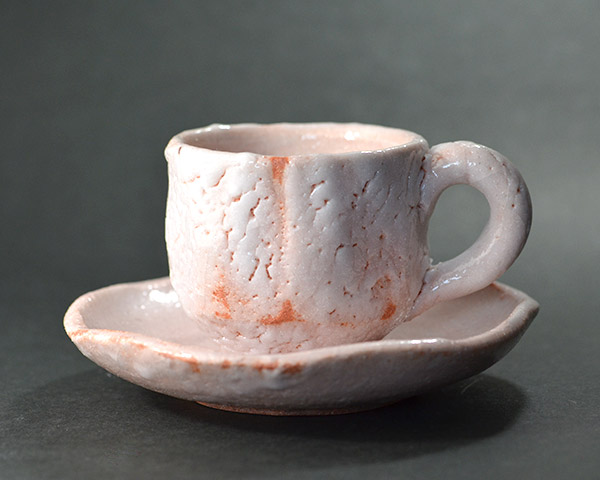 紅志野珈琲C&S (木箱付）　作家「林健人」