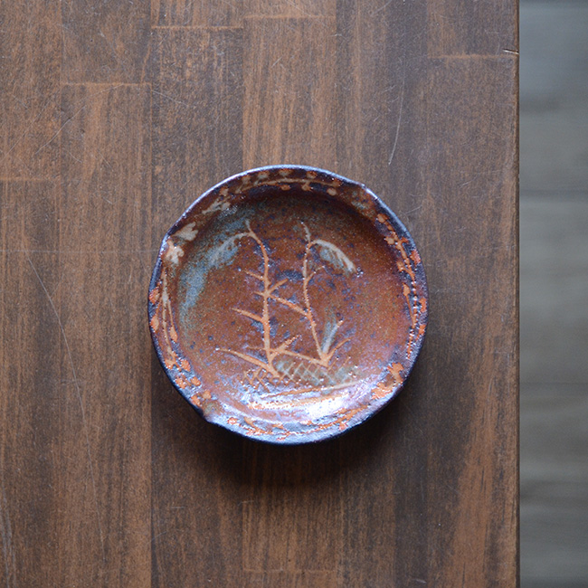 絵志野皿（小） 作家「林　健人」