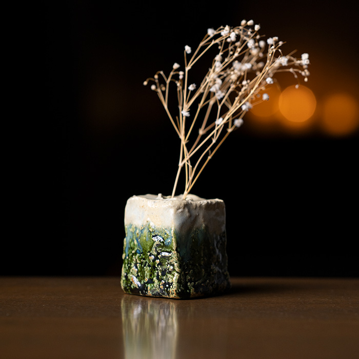 花器　陶芸家　金本卓也