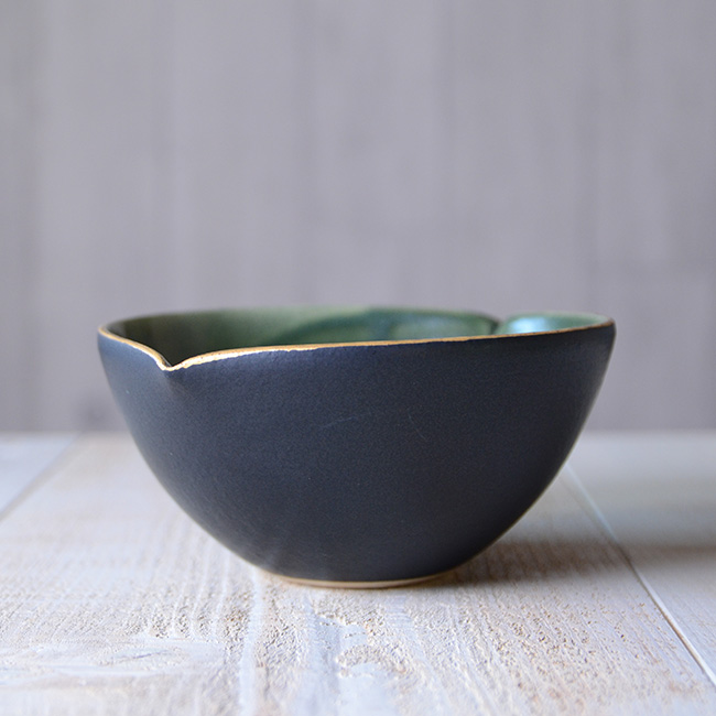 和食器 ノルウェーの森大鉢 作家「森野知子」