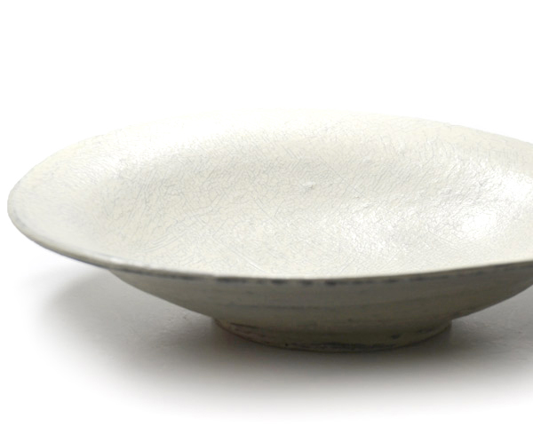 粉引七寸鉢　作家「横山拓也」
