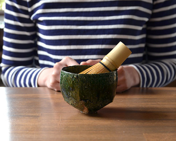 matcha 抹茶碗　織部