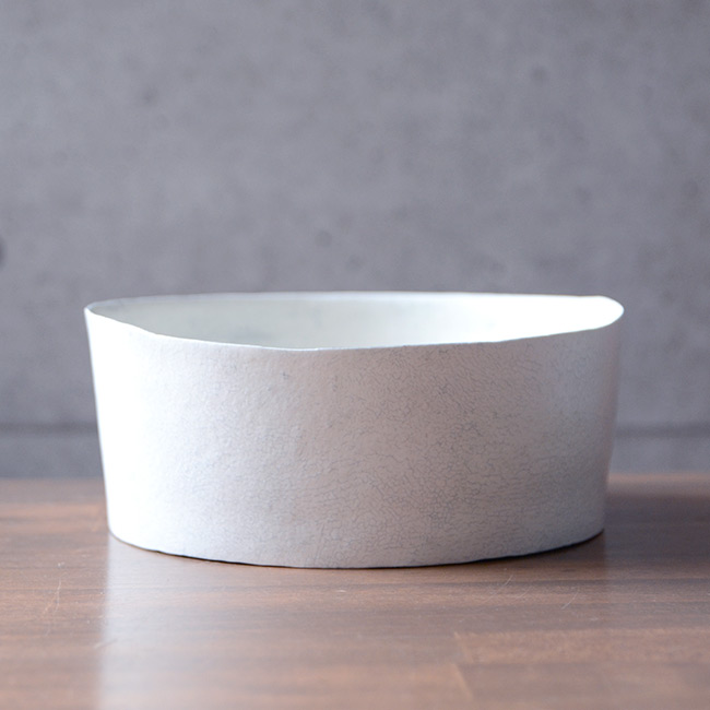 粉引鉢　　作家「横山拓也」