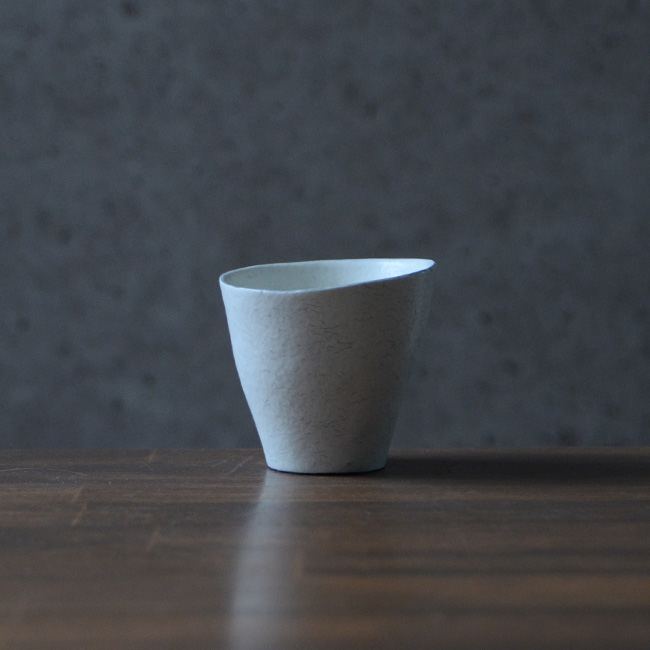 粉引杯 作家「横山拓也」