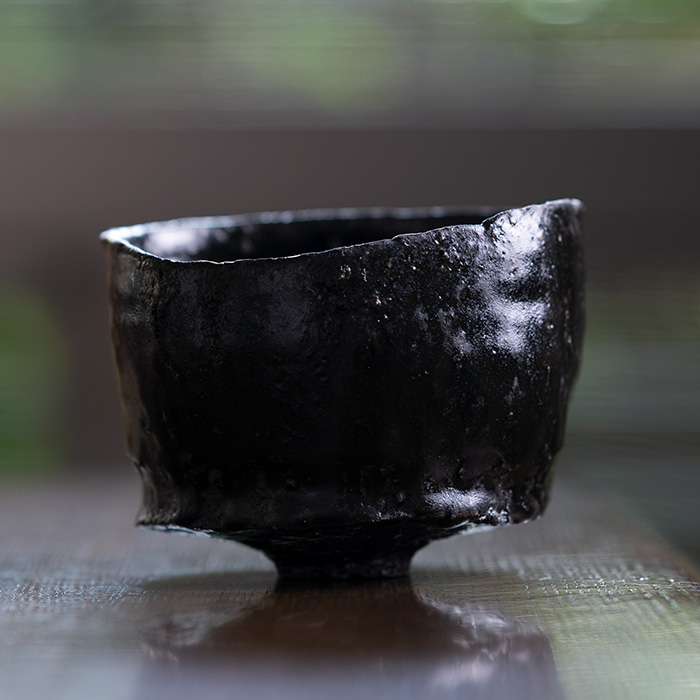 抹茶茶碗　作家　横山拓也