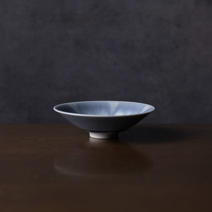 淡彩磁皿（YN-042） 作家「永草陽平」