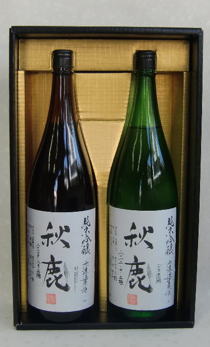 大阪の実力蔵　秋鹿　純米吟醸セット