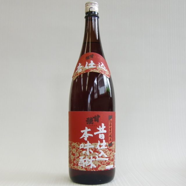 甘強 昔仕込 本味醂 伝承古式醸造 3年熟成 1800ml