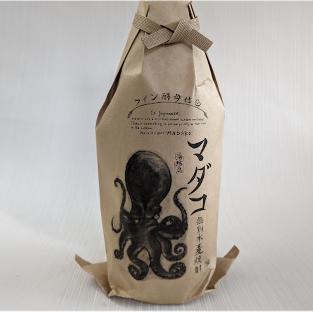マダコ 麦焼酎 無加水29度 ワイン酵母仕込み 1800ml