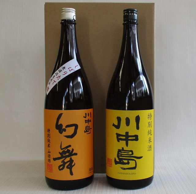 幻舞 山田錦＆川中島 特別純米 飲み比べセット 1800mlx2