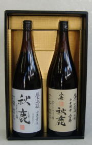 お燗党に大阪の実力蔵　秋鹿セット