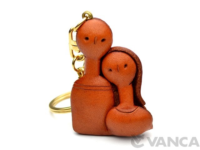VANCA　本革レザーキーホルダー 恋人