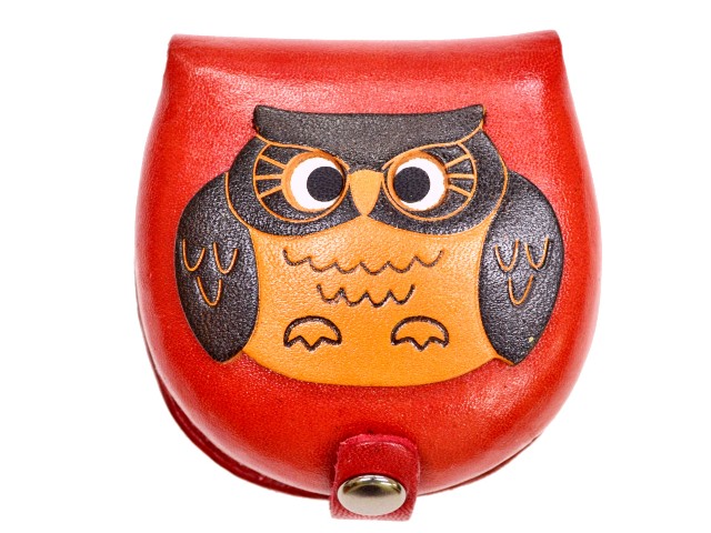 コインケース　フクロウ