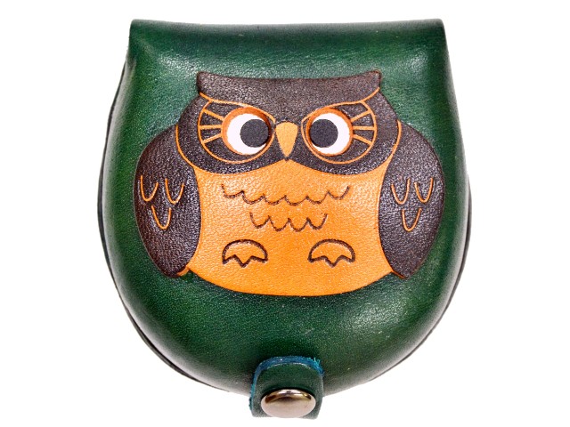 コインケース　ふくろう