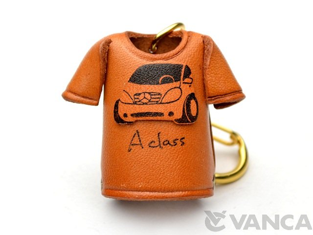 VANCA　本革レザーTシャツキーホルダー　ベンツ